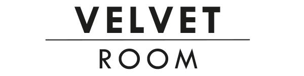 Velvetroom logotyp för exklusiva nattklubben Velvetroom i Stockholm.
